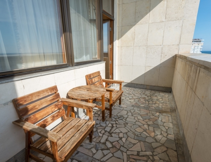 Люкс 2-местный 3-комнатный корпус 2 (отделение "Морской прибой") - Санаторий «Ай-Петри»