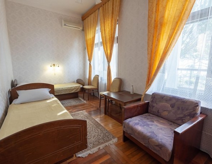 Стандартный 1-местный 1-комнатный корпус №2 (Морской/Климатопавильон) - Санаторий «Ай-Петри»